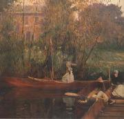 John Singer Sargent A Boating Party (mk18) Spain oil painting artist